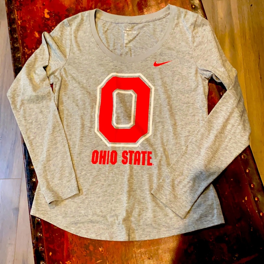 Nike long sleeve tee - Ohio State, size Small